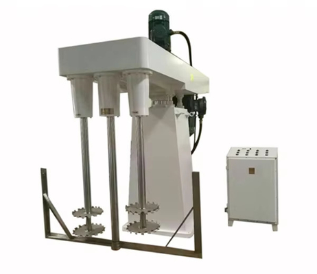 Customized Three Shaft High And Slow Speed Mixer For High Viscosity Products