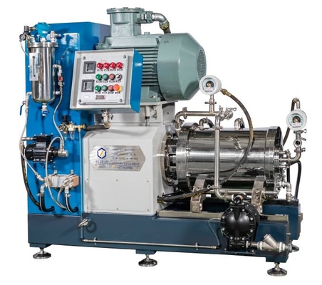 30L Capacity Horizontal Bead Mill Machine Nano Sand Mill In Paint Industry