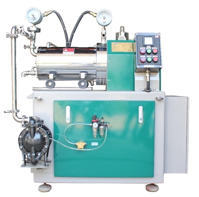 10L Capacity Horizontal Bead Mill Disc Type Sand Mill In Paint Industry