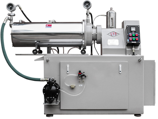 15kw Disc Type Horizontal Bead Mill 20L Capacity Sand Mill For Paint