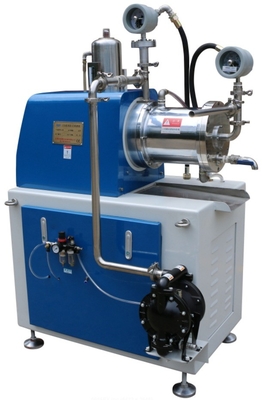 6L Horizontal Pin Type Bead Mill Super Fine Sand Grinding Mill 15Kw