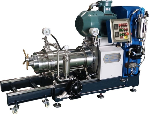 50L Capacity Pin Type Bead Mill SS304 Horizontal Sand Mill For Super Fine Grinding