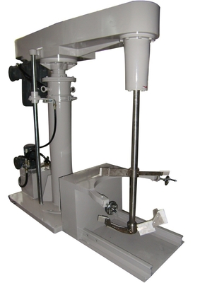 Stainless Steel Single Shaft High Speed Dispersion Mixer For High Viscosity Paste