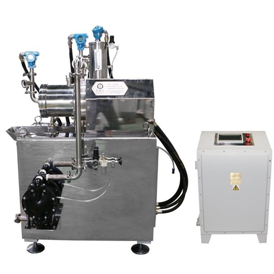 Stainless Steel Nano Bead Mill 3L Capacity Horizontal Bead Mill 15kw