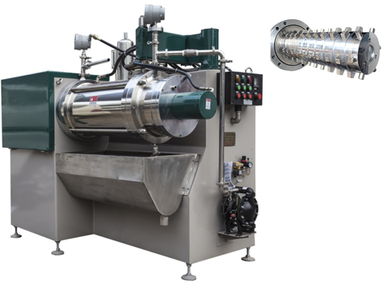 30L Grinding Capacity Horizontal Pin Mill Grinding Machine 380V 50Hz 3 Phase Power Supply