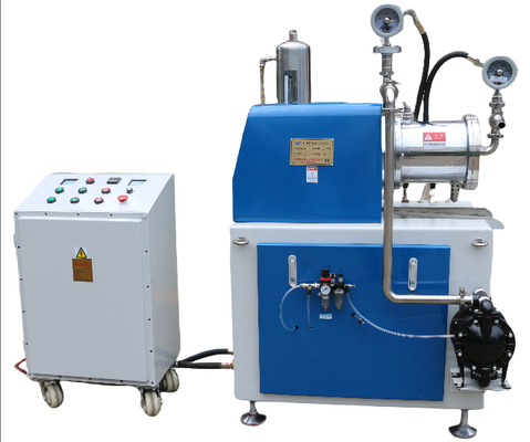 6L पिन प्रकार मोती मिल क्षैतिज सुपर ठीक मोती पीसने की मिल 15Kw