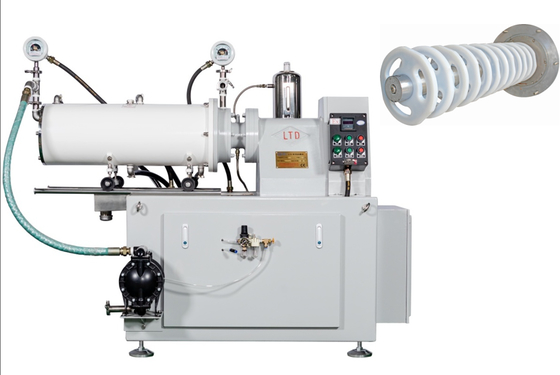 30L Horizontal Sand Mill Horizontalss Disc Type Bead Mill With High Polymer Discs